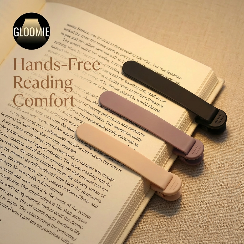 Automatic Bookmarks (3-Pack) – Silicone Page Markers