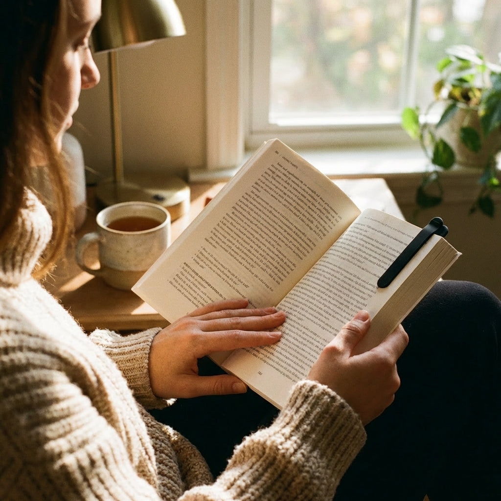 Automatic Bookmarks (3-Pack) – Silicone Page Markers